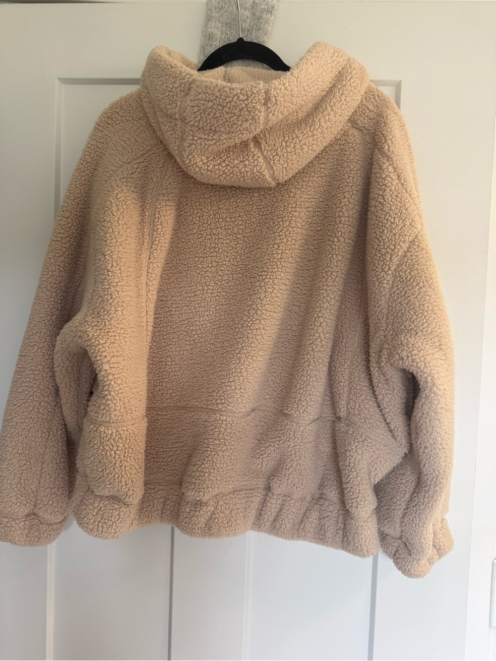 NWOT Free People Sherpa Half-Zip Hoodie - Picture 5 of 5